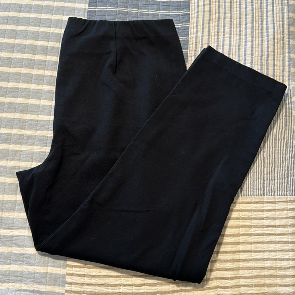 🍁JJill Size XL Black Ponte Pants